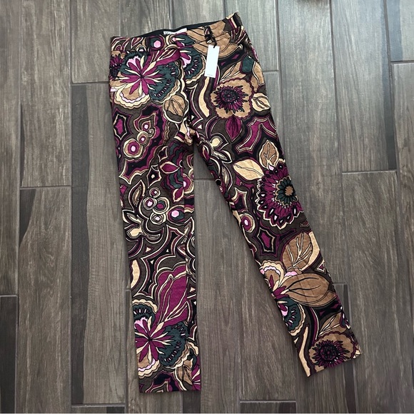 NWT Mr. Turk Floral Print Slim Trouser Pants Sz 29 Men’s - Picture 1 of 8